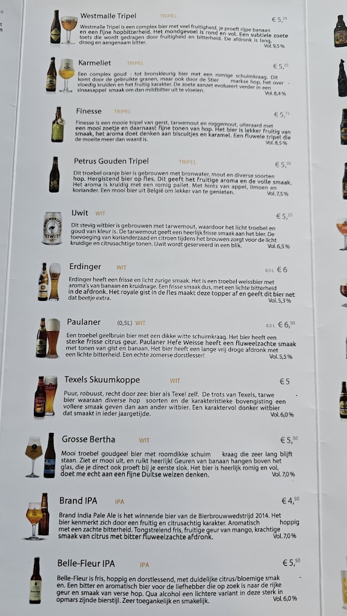 Menu Restaurant / Café De Kleine Winst-4